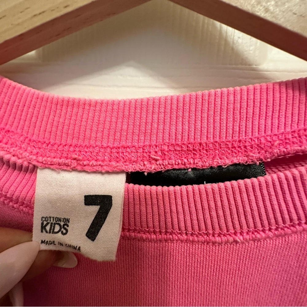 Girls Size 7 Mary J Blige Pink Sweatshirt - Picture 6 of 6